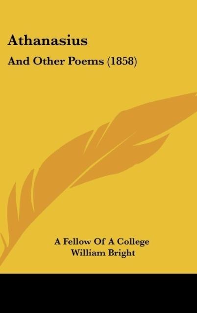 Athanasius: And Other Poems (1858)