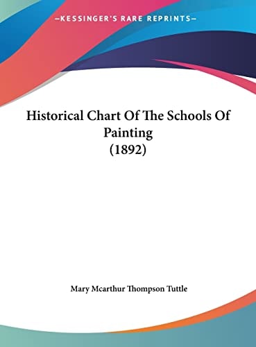 Historical Chart Of The Schools Of Painting (1892)