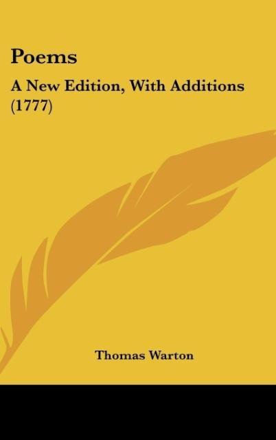 Poems: A New Edition, With Additions (1777)