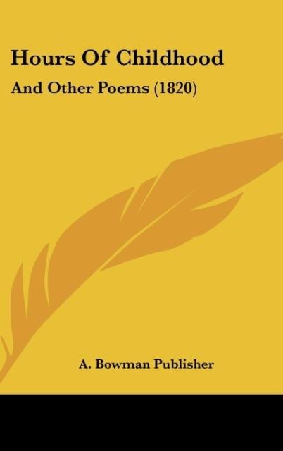 Hours Of Childhood: And Other Poems (1820)
