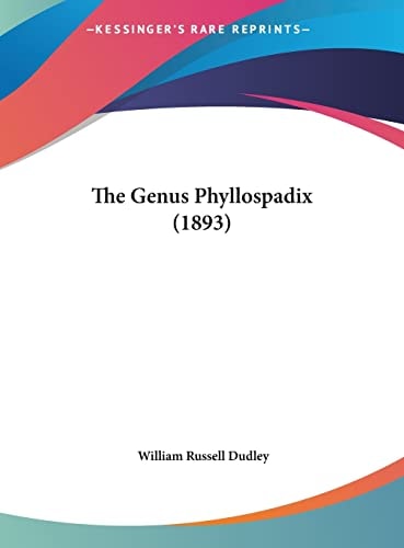 The Genus Phyllospadix (1893)