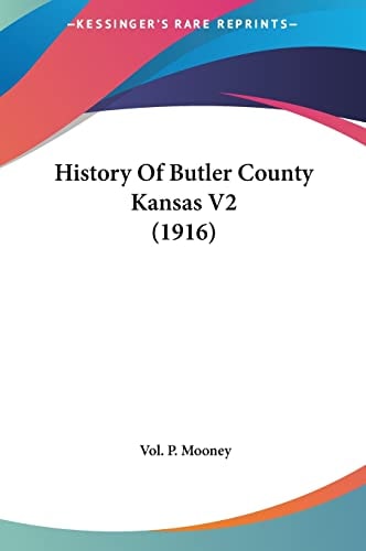 History Of Butler County Kansas V2 (1916)