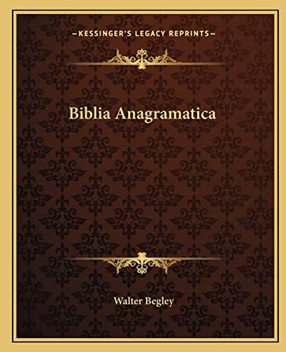 Biblia Anagramatica