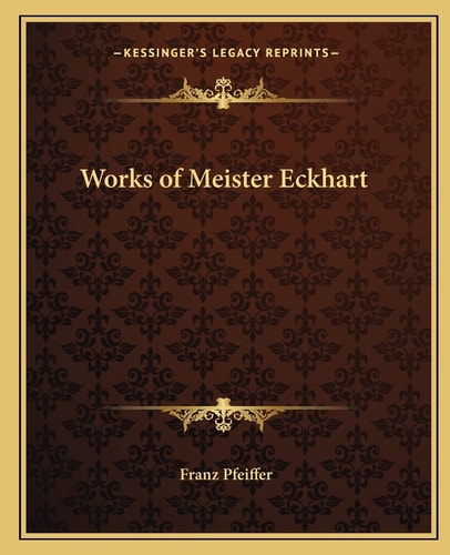 Works of Meister Eckhart