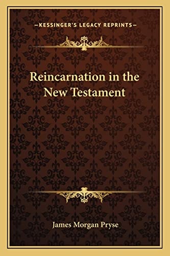 Reincarnation in the New Testament