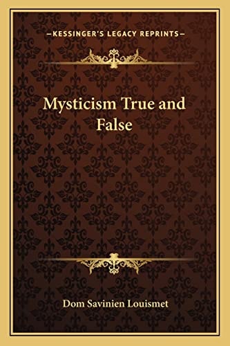 Mysticism True and False