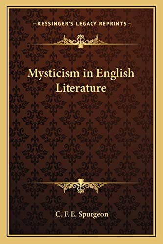 Mysticism in English Literature