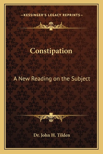 Constipation: A New Reading on the Subject