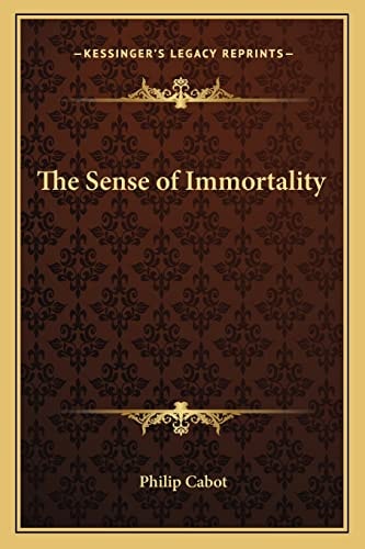 The Sense of Immortality