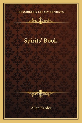 Spirits' Book