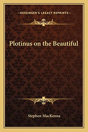 Plotinus on the Beautiful