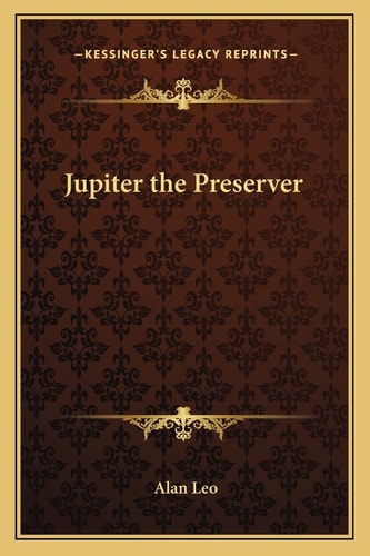 Jupiter the Preserver