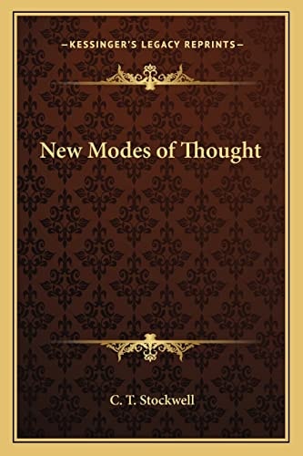 New Modes of Thought