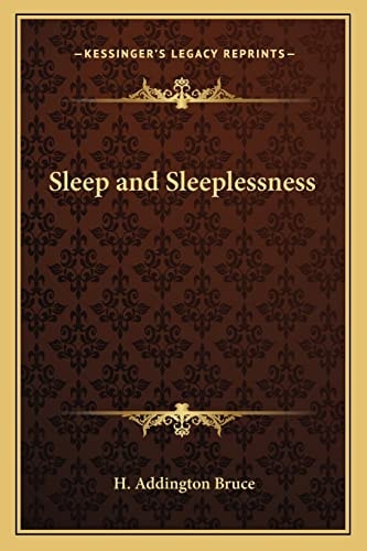 Sleep and Sleeplessness