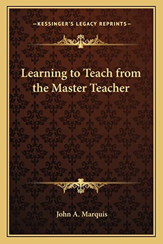 Learning to Teach from the Master Teacher