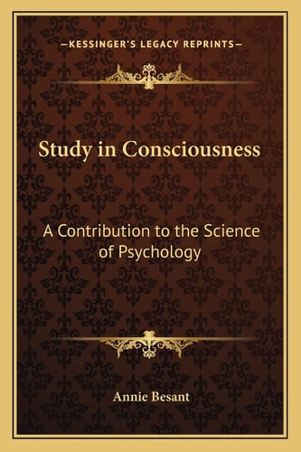 A Study in Consciousness