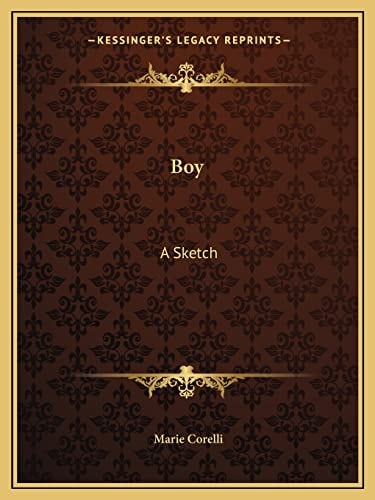 Boy: A Sketch