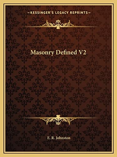 Masonry Defined V2
