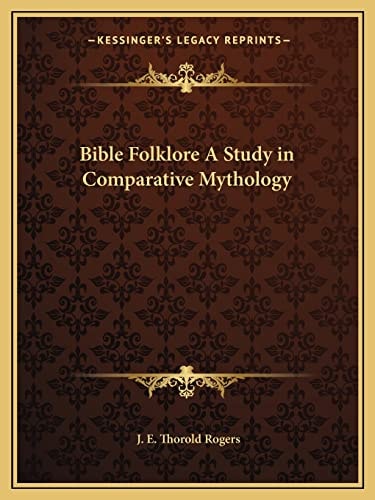Bible Folklore A Study in Comparative Mythology