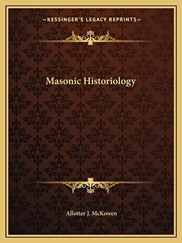 Masonic Historiology