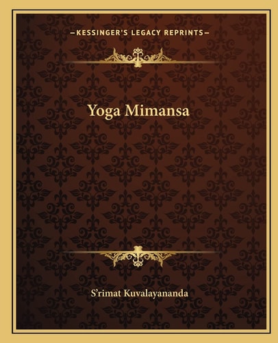 Yoga Mimansa