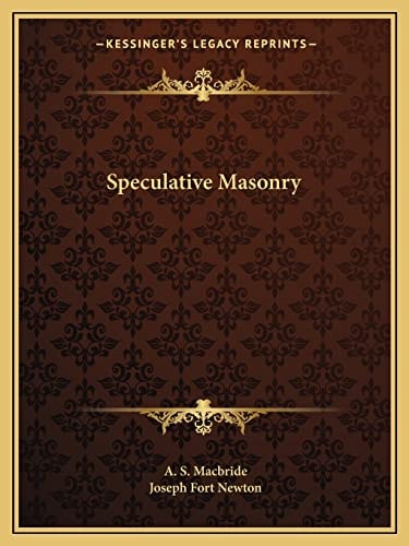 Speculative Masonry