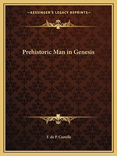 Prehistoric Man in Genesis