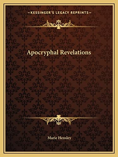 Apocryphal Revelations