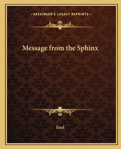 Message from the Sphinx