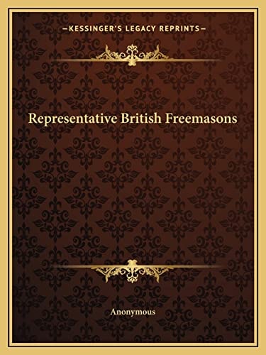 Representative British Freemasons