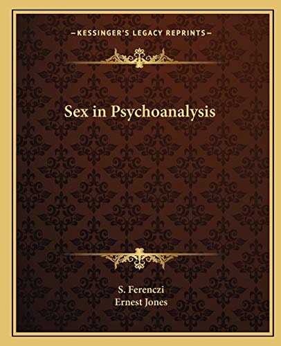 Sex in Psychoanalysis