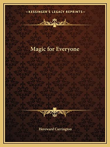 Magic for Everyone