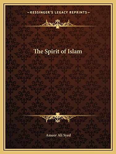 The Spirit of Islam