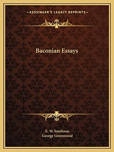 Baconian Essays