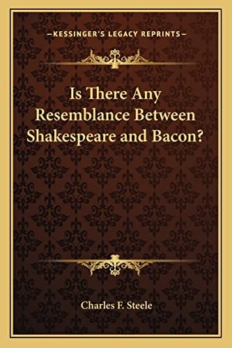 Is There Any Resemblance Between Shakespeare and Bacon?