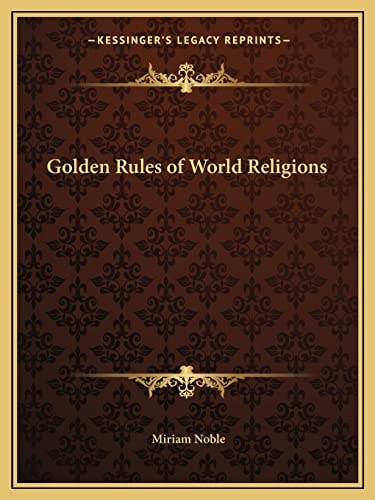Golden Rules of World Religions