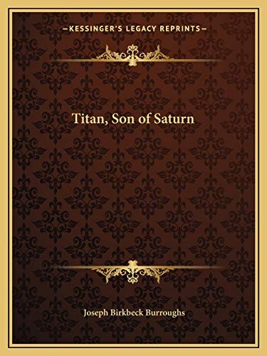Titan, Son of Saturn