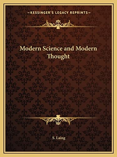 Modern Science and Modern Thought