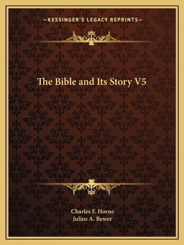 The Bible and Its Story V5