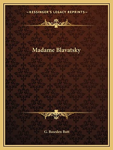 Madame Blavatsky