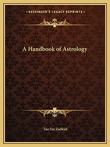 A Handbook of Astrology