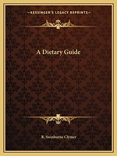 A Dietary Guide