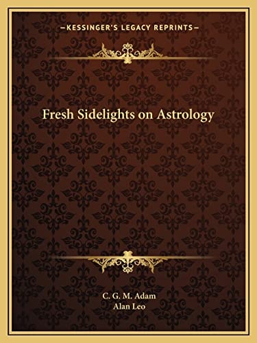 Fresh Sidelights on Astrology