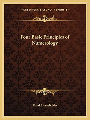 Four Basic Principles of Numerology
