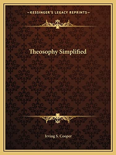 Theosophy Simplified