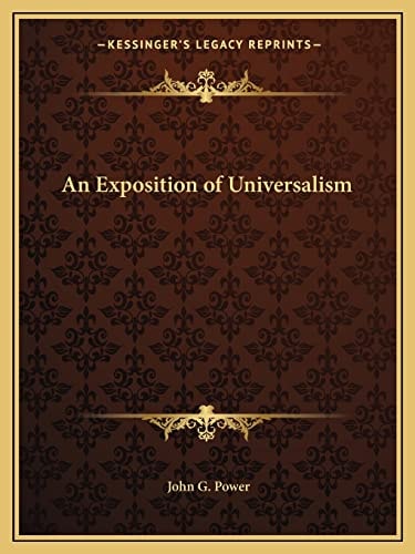 An Exposition of Universalism