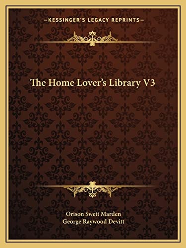 The Home Lover's Library V3