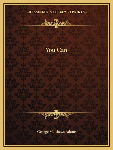 You Can