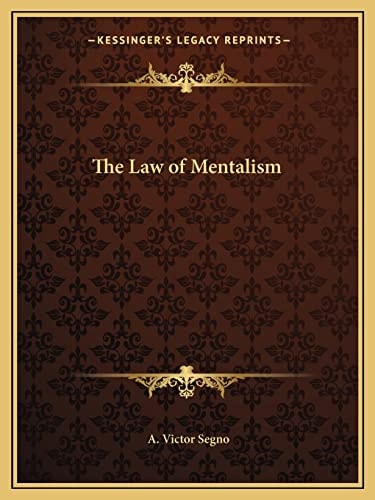 The Law of Mentalism