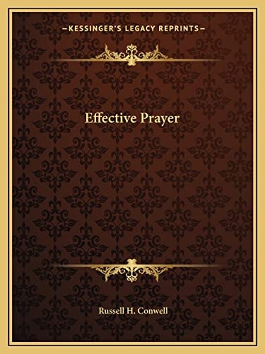 Effective Prayer